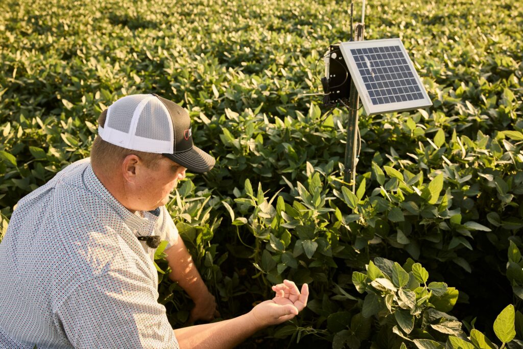Texas farmer Quentin Shieldknight discussing how soil moisture probes benefit his Texas farm.